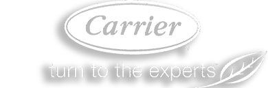 hvac toronto carrier logo white shadow Carrier - Turn to the experts