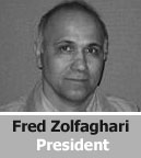 president Fred Zolfaghari - President